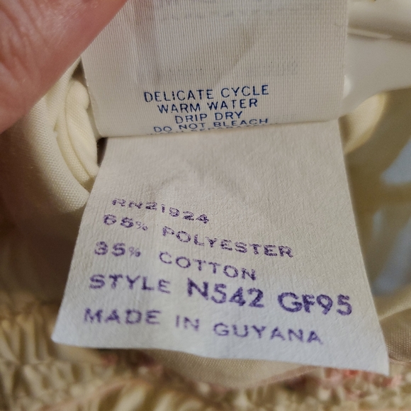 Vintage | Yellow Smocked Dress - Picture 6 of 7